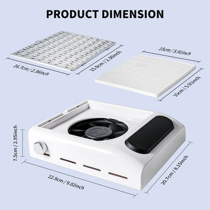 Novalyne Nail Dust Collector©