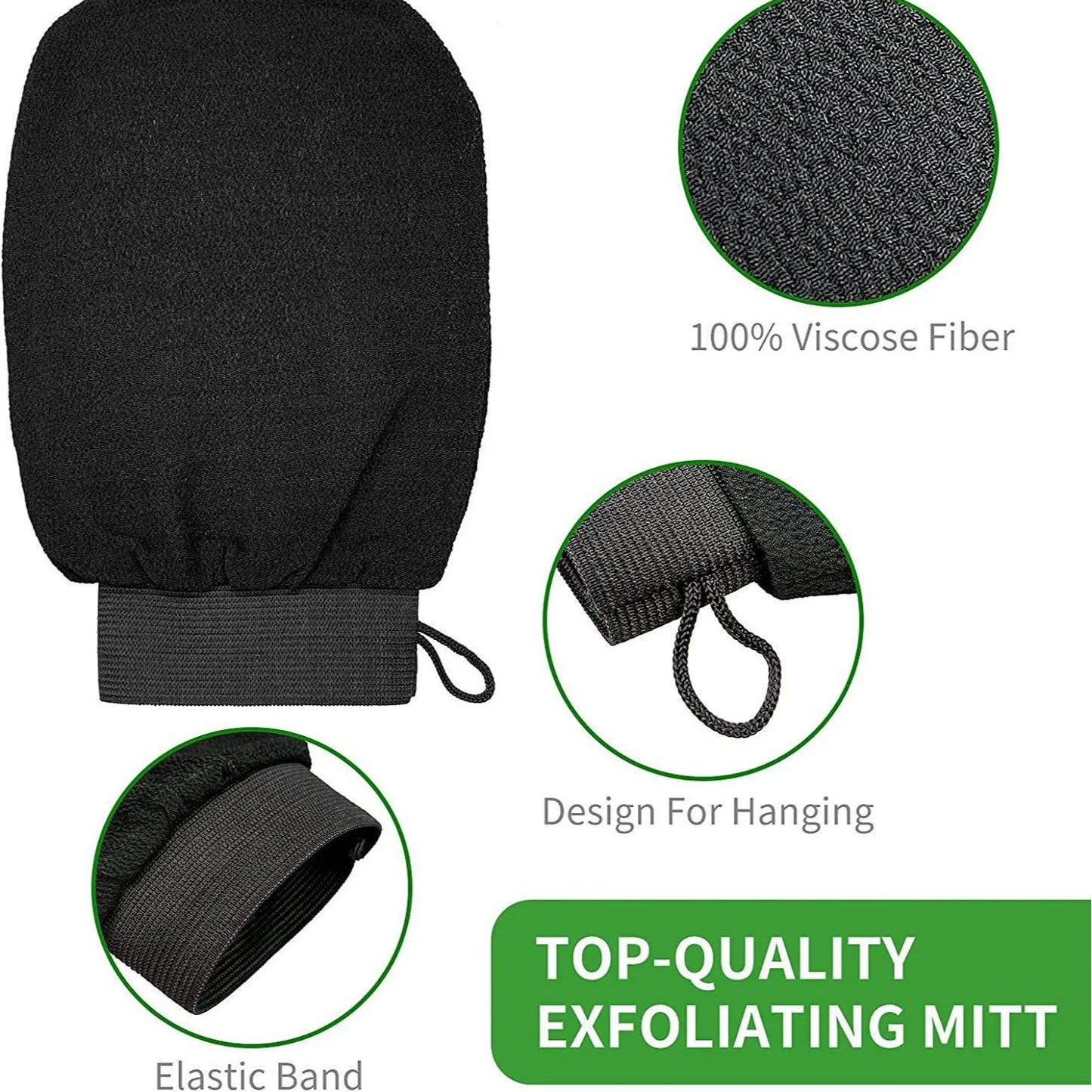 Novalyne Exfoliating Glove for Body & Face©