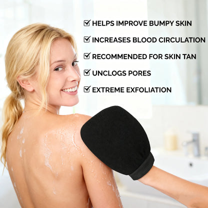 Novalyne Exfoliating Glove for Body & Face©